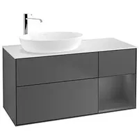 Villeroy & Boch Finion Waschtischunterschrank G931GKGK 120cm, Abdeckplatte white
