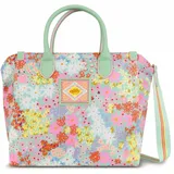 Oilily Viramine Flowers Hana Schultertasche 26 cm blau