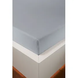 bellana Spannbettlaken Jersey-Elasthan 90 x 200 - 140 x 200 - 180 x 200 cm grau
