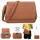 Alessandro Salvatore Florenz 12975 Schultertasche Leder Brown