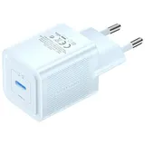 Vention 20W GaN Ladegerät Wandladegerät USB-C Blau