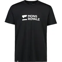 Mons Royale Herren Icon T-Shirt (Größe L, schwarz)