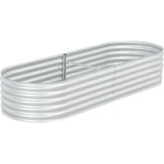 240 x 80 x 44 cm Silber