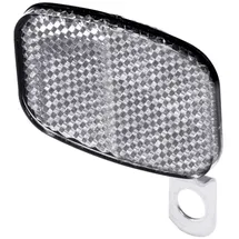 Prophete Mountainbike-Reflektor mit Halter Weiß