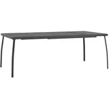 vidaXL Gartentisch 200 x 100 x 72 cm Anthrazit