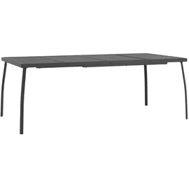 vidaXL Gartentisch 200 x 100 x 72 cm Anthrazit