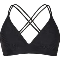Protest MM Patio triangle bikini top, True Black -