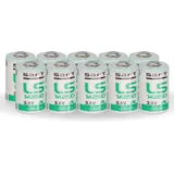 Saft 10x Saft Lithium 3,6V Batterie LS 14250 - 1/2 AA - LS14250 Li-SOCl2