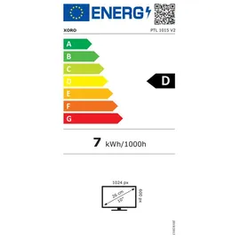 Xoro PTL 1015 V2 10" LED Full HD tragbarer TV