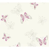 A.S. Création Happy Spring Vliestapete 10,05 m x 0,53 m 347651 beige/lila