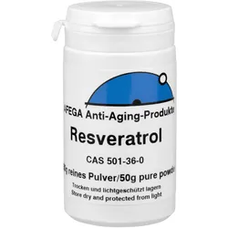 50 g Resveratrol-Pulver; 99 % Reinheit (pflanzenbasiert)