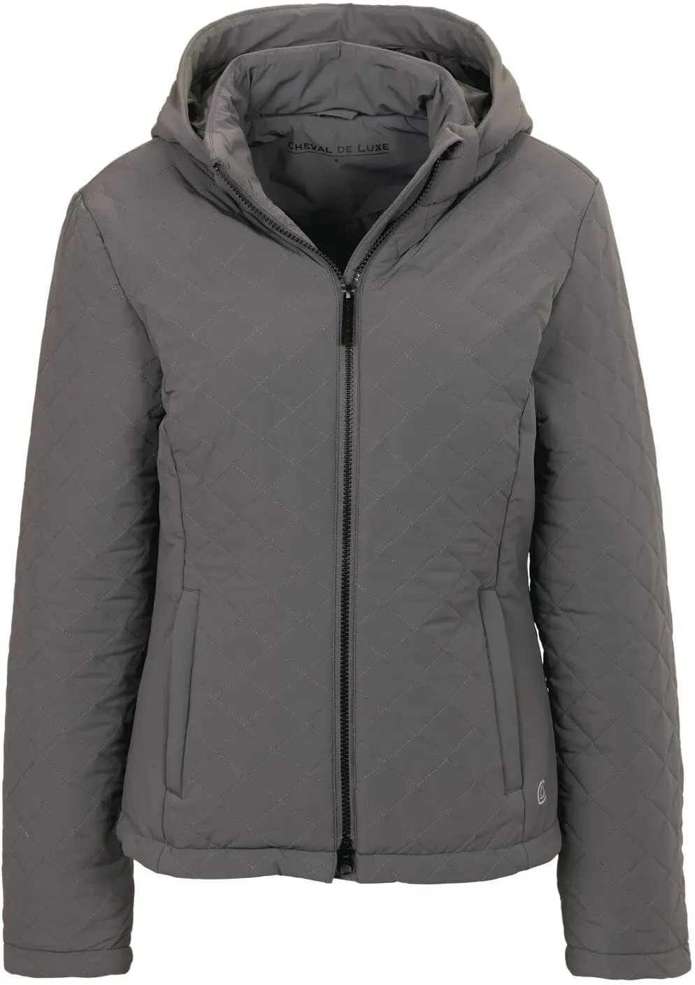 Cheval de Luxe Steppjacke Lightweight Marseille night grey L