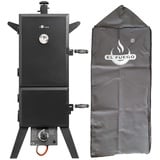 Gasgrill "Portland XL" von El Fuego® inkl. Abdeckhaube | inkl. Gasschlauch und Druckminderer | inkl. Wasserschale & Smokebox | Räuchergrill | Smoker | AY 3172