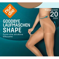 NUR DIE Damen figurformende Feinstrumpfhose Goodbye Laufmaschen 20 DEN