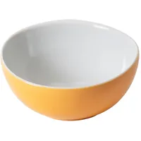 Dibbern Sonderaktion Solid Color - Müsli-/Salatschale (h=6,5 cm, d=15cm, 0,6 l) - mandarine - NEU