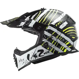 LS2 MX437 Fast Evo verve black white