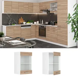 Vicco Hängeschrank R-Line 40 x 31 x 60 cm Sonoma/Weiß