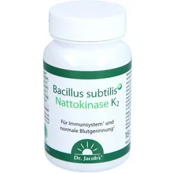Bacillus subtilis plus Nattokinase-Enzym Vitamin K2 vegan