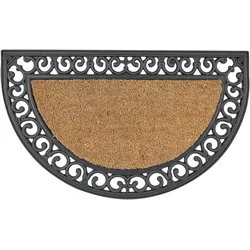 Fußmatte KERINCI 45 x 75 cm Kokosfasern Naturfarben