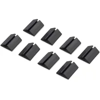 TRU Components 617164-BK Kabelhalter selbstklebend 1282781 Bündel-Ø-Bereich 2.50 bis