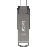 Lexar Jumpdrive D400 128GB Type C/A USB3.1
