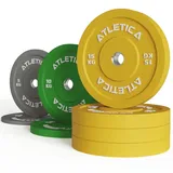 ATLETICA Color Bumper Plates 90 kg Set
