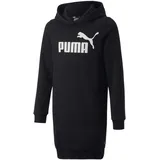 PUMA ESS Logo Hooded Fleece-Kleid Mädchen PUMA black 176