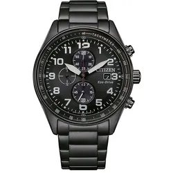 Citizen Chronograph Eco Drive CA0775-79E - schwarz