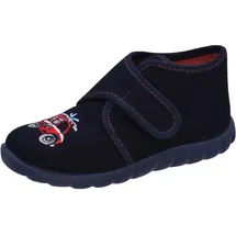 Fischer Markenschuh Mini Hohe Hausschuhe Blau Marine 22