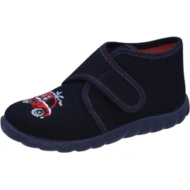 Fischer Markenschuh Mini Hohe Hausschuhe Blau Marine 22