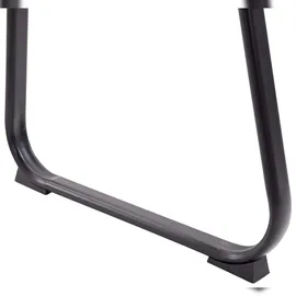 CLP 2er Set Besucherstühle Canada B Kunstleder schwarz