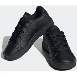 adidas Grand Court Lifestyle Tennis Lace-Up Carbon Black / Carbon Black / Grey Six 32