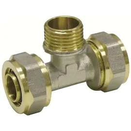 boni-shop Schraubfitting T-Stück 26 x 3, 1 Zoll AG, Verbinder für Trinkwasser