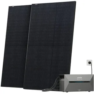 1000 W / 800 W inkl. 1,6 kWh Anker Solix 2 Pro Speicher