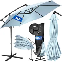 Kesser Ampelschirm Ø 350 cm Hellblau