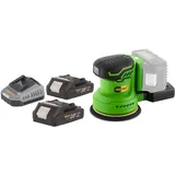 PROCRAFT PX20BLbb Akku Exzenterschleifer 20 V 125 mm inkl. 2x Akku 2,0 Ah + Ladegerät