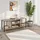 Tectake Denver TV-Regal 120 x 40 x 50,5 cm Eiche/Naturfarben Holzwerkstoff
