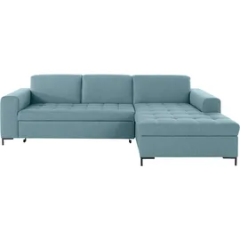 OTTO products Eckcouch Polyester 2-Sitzer Blau