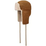 Stetson Schirmmütze Bomber Flieger-Mütze Cap Calf Split braun 57/M