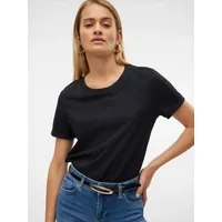 Vero Moda "VMPAULA", S/s T-Shirt 'PAULA' - schwarz, -