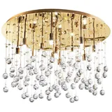 Ideal Lux Moonlight 12 G9 rund gold