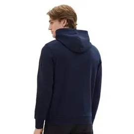Tom Tailor Hoodie Logo-Print Blau XL