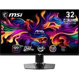 MSI MAG 321UPX QD-OLED 31.5 Zoll 4K UHD Gaming Monitor - 3840 x 2160 Quantum Dot OLED Panel, 240Hz / 0.03ms, 99% DCI-P3, ΔE≤2, DisplayHDR True Black 400 - DP 1.4a, HDMI 2.1, USB Type-C