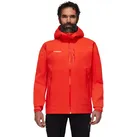 Mammut Wanderjacke Alto Guide Hardshell Hooded (atmungsaktiv, wasserdicht, PFC-frei) rot Herren