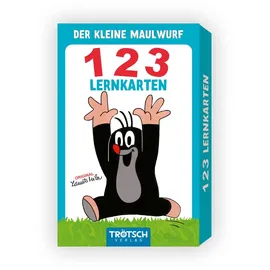Trötsch Verlag Der kleine Maulwurf Kartenset 123 Lernkarten