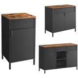 Songmics Metallschrank 42,5x76cm LSC101B01