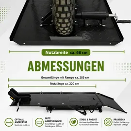 Trutzholm Hydraulikheber Metall 68 cm schwarz