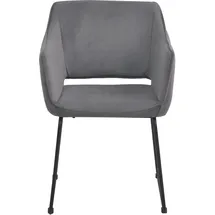 SIT Möbel TOM TAILOR HOME Schalenstuhl »T-VELVET ARMCHAIR« (Set) 2 Stk. TOM TAILOR HOME basaltgrau,