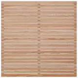 Selbstbauzaun Rhombus Lärche 180x180cm 51460