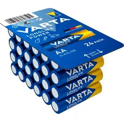 1x24 Varta Longlife Power AA LR 6 Ready-To-Sell Tray Big Box